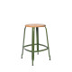 Tabouret haut bois et métal 60 NICOLLE