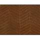 Tapis Surface motif lignes, caramel fumé